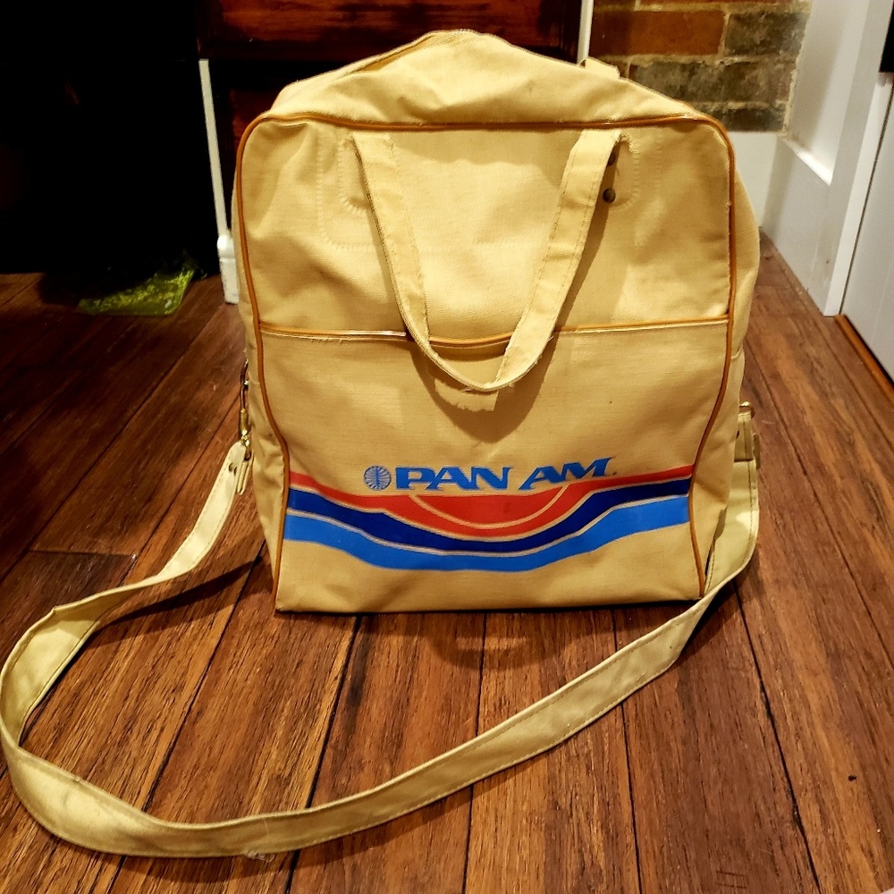 Vintage Pan Am Canvas Bag